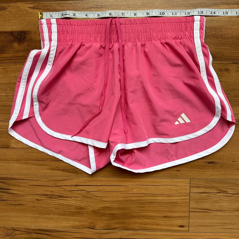 Adidas Women's Pink Athletic Shorts
